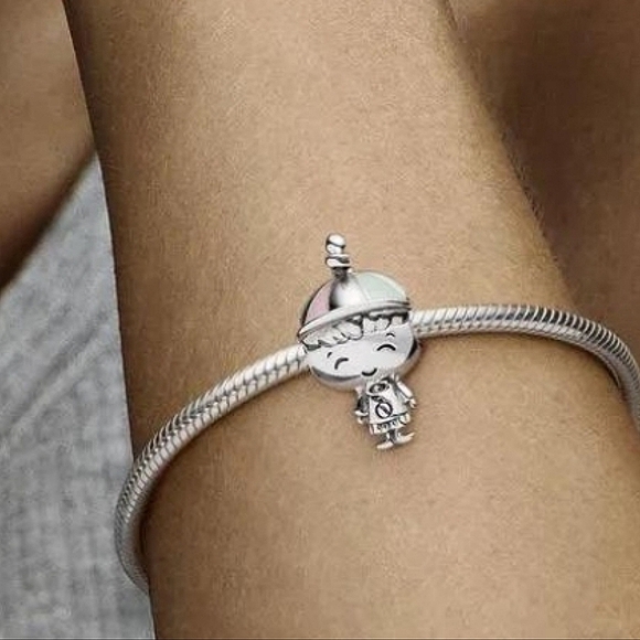 Authentic NEW Pandora Little Boy Charm S925ALE Enamel - Picture 6 of 9